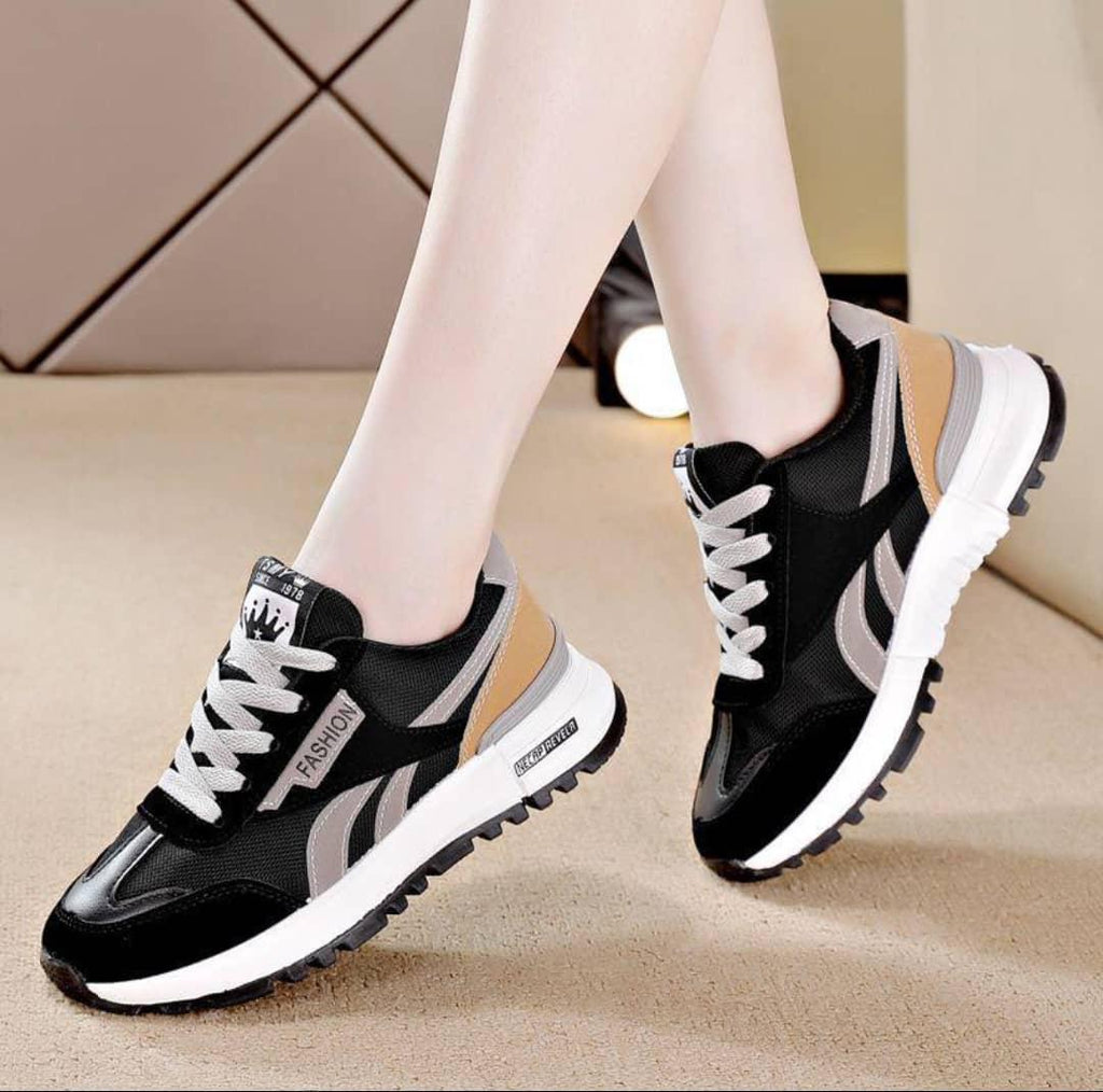 women's colorblock casual sneakers