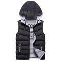 Armless Unisex Jacket-Black