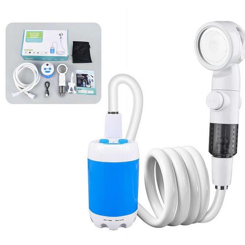 Electric Portable Rechargeable Shower