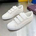 white sneakers Jump Kick V Leather