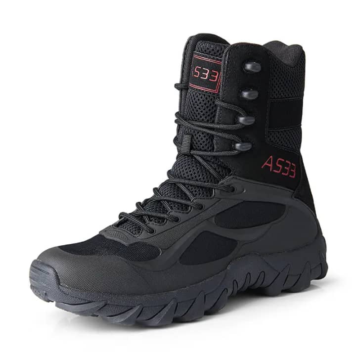 Tactical High Boots AS33 Zipp - Black [LF]