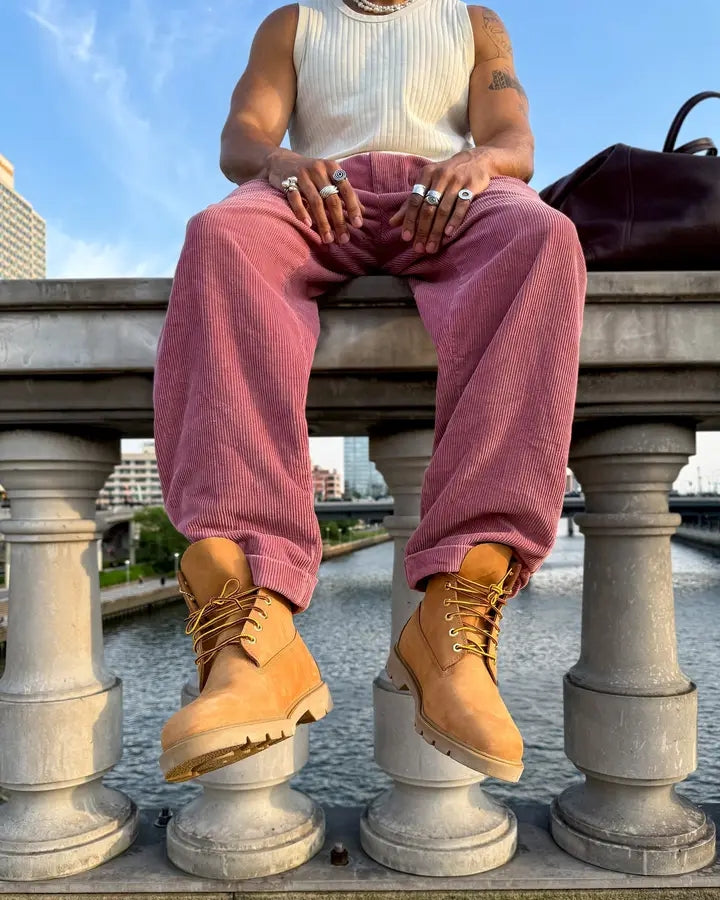 Classic wheat nubuck Timberland 6-inch waterproof boot