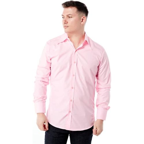 Men's Long Sleeve Shirt - Pink