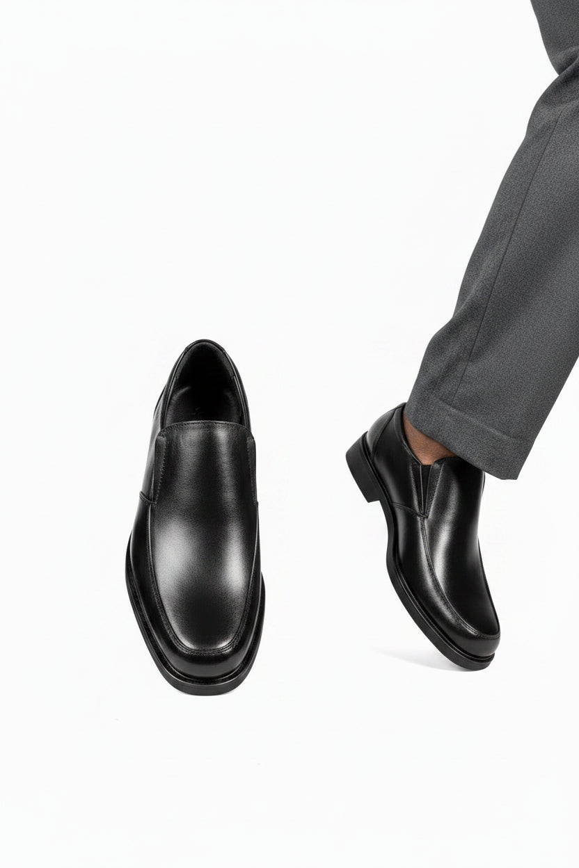 Clarks Men's Gentle Leather Slip-On Dress Shoe,