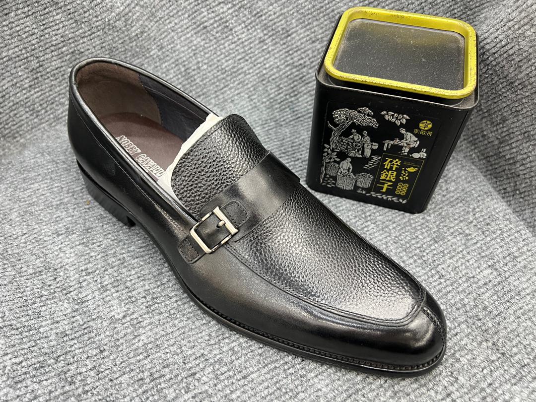 Nobby Cavalli men's black leather