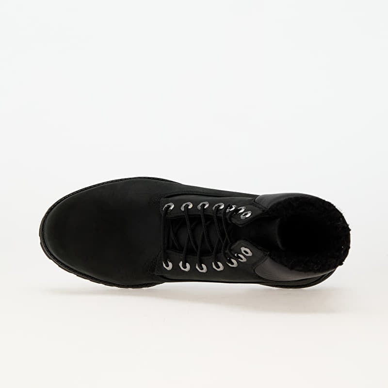 Timberland 6-Inch Premium Waterproof Boots in black.