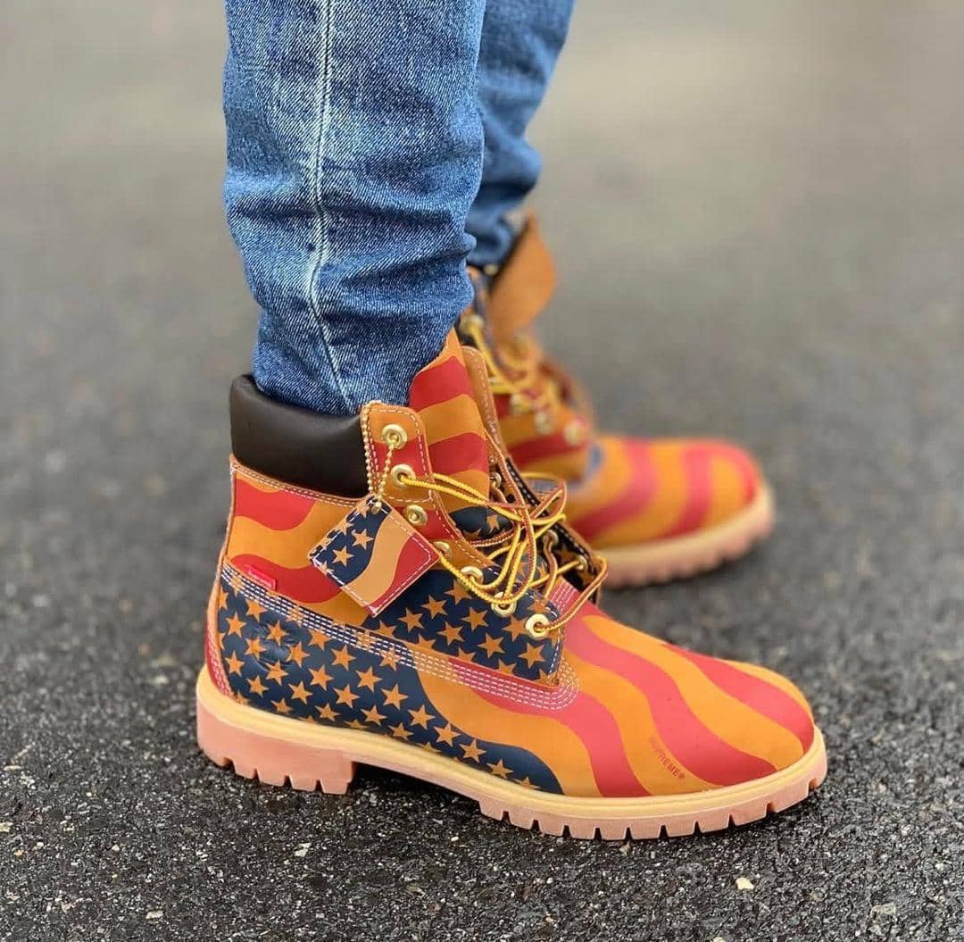 Supreme x Timberland 6-Inch Premium Waterproof Boots