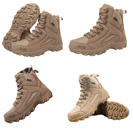 Wygwlg tactical combat boots in desert