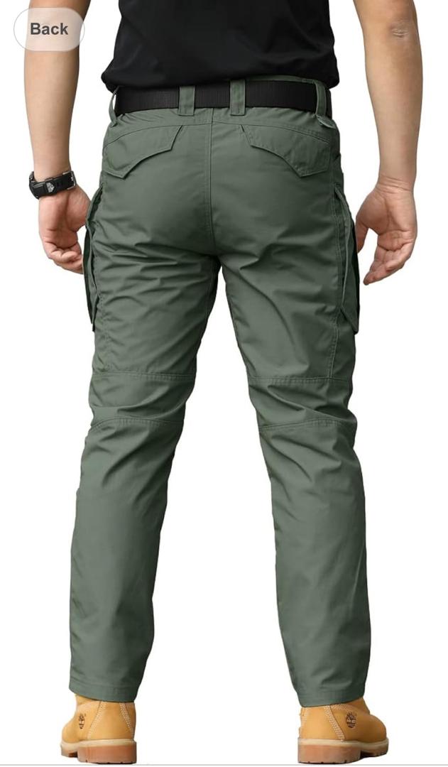 CARWORNIC Men's Lightweight Tactical Cargo Pants