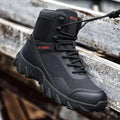 black "Outdoor" branded tactical combat boots