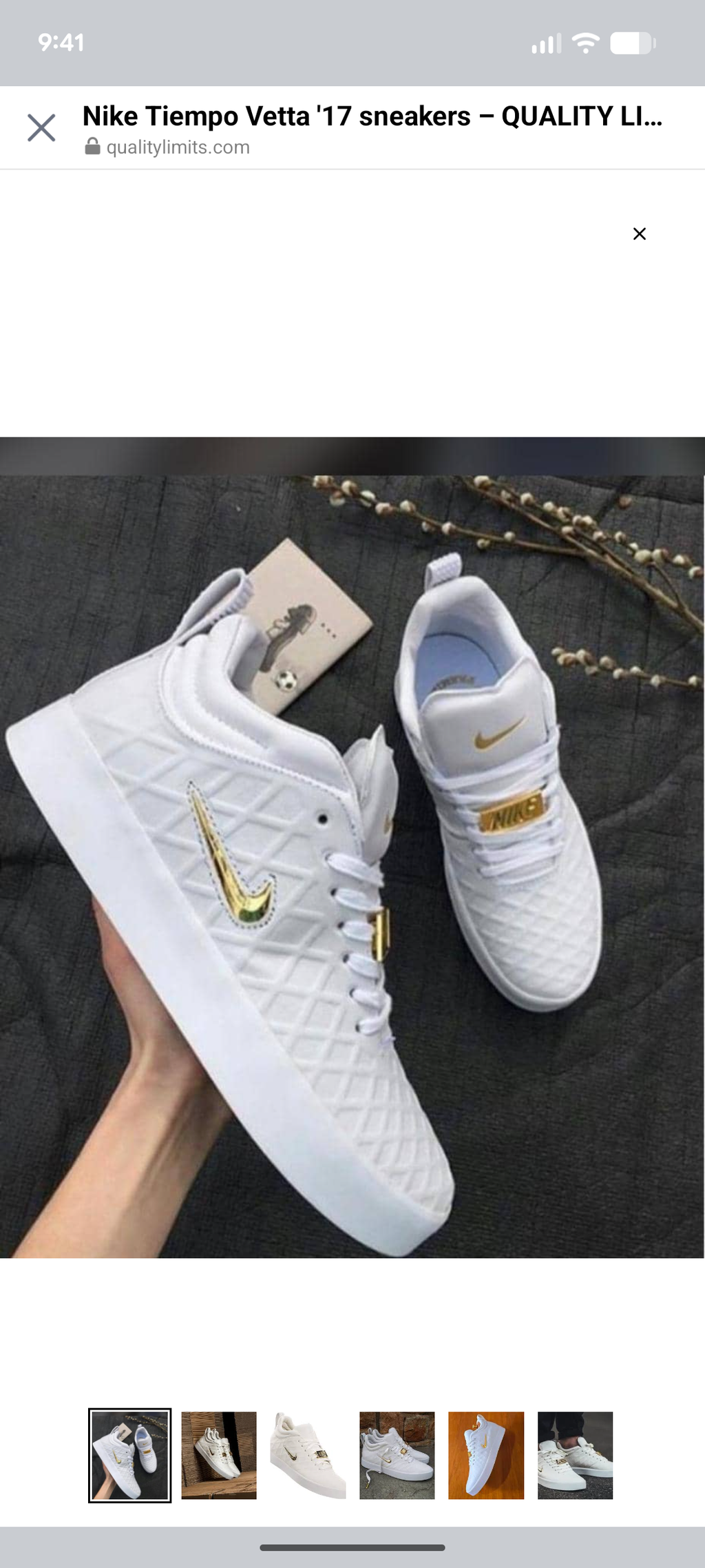 Nike Tiempo Vetta '17 sneakers