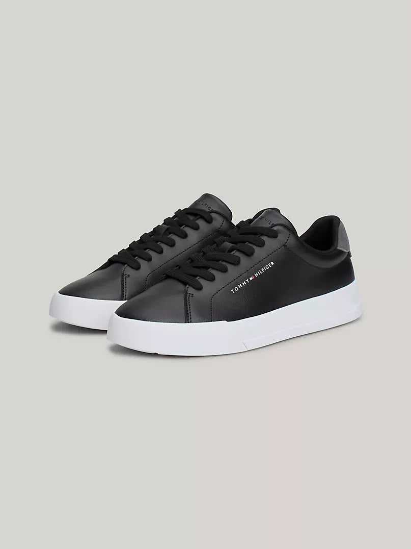 Tommy Hilfiger Court Core Trainers in black