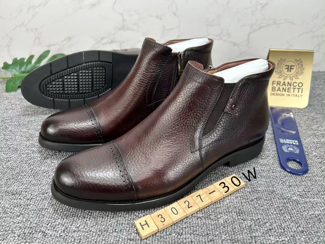 Pierre Cardin 11925251 brown leather men's classic boot