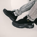 Black Columbia Gore-Tex hiking sneakers