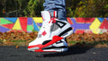 Nike Air Jordan 4 Retro "Fire Red" sneakers