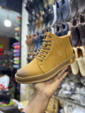 Timberland men's casual high-top leather sneaker