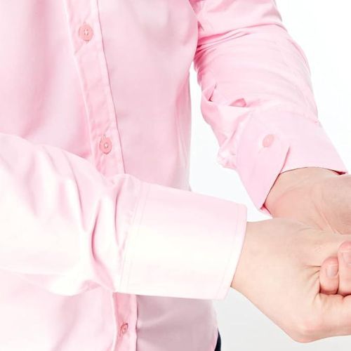 Men's Long Sleeve Shirt - Pink