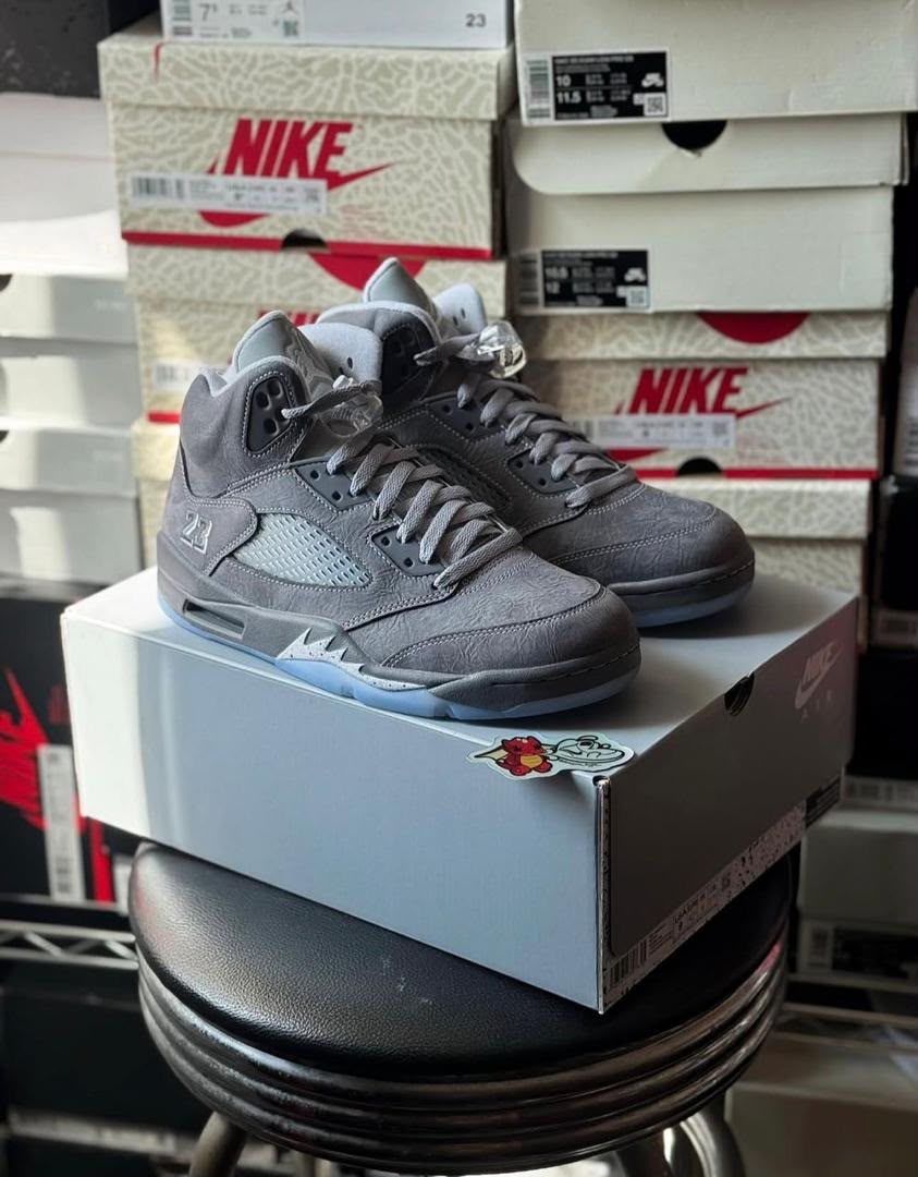 Air Jordan 5 Retro "Wolf Grey" sneakers