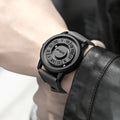 DOM men’s magnetic rolling pointer wristwatch