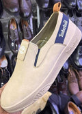 Light beige, slip-on casual shoe