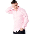 Men's Long Sleeve Shirt - Pink