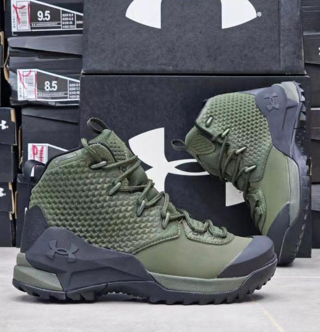 Olive green Under Armour Infil Hike GTX tactical boot