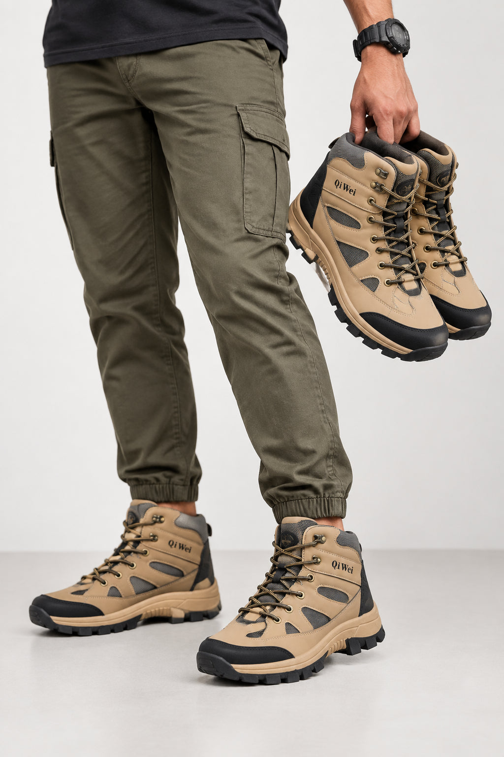 Men's outdoor hiking and trekking boot