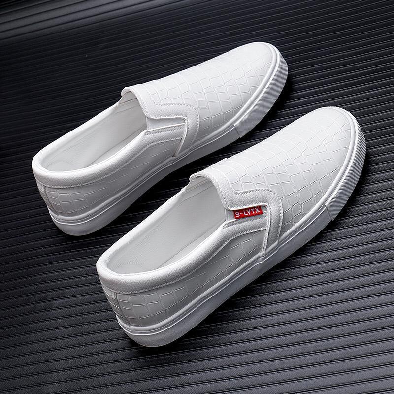 Casual HUANYUE PU leather slip-on shoes