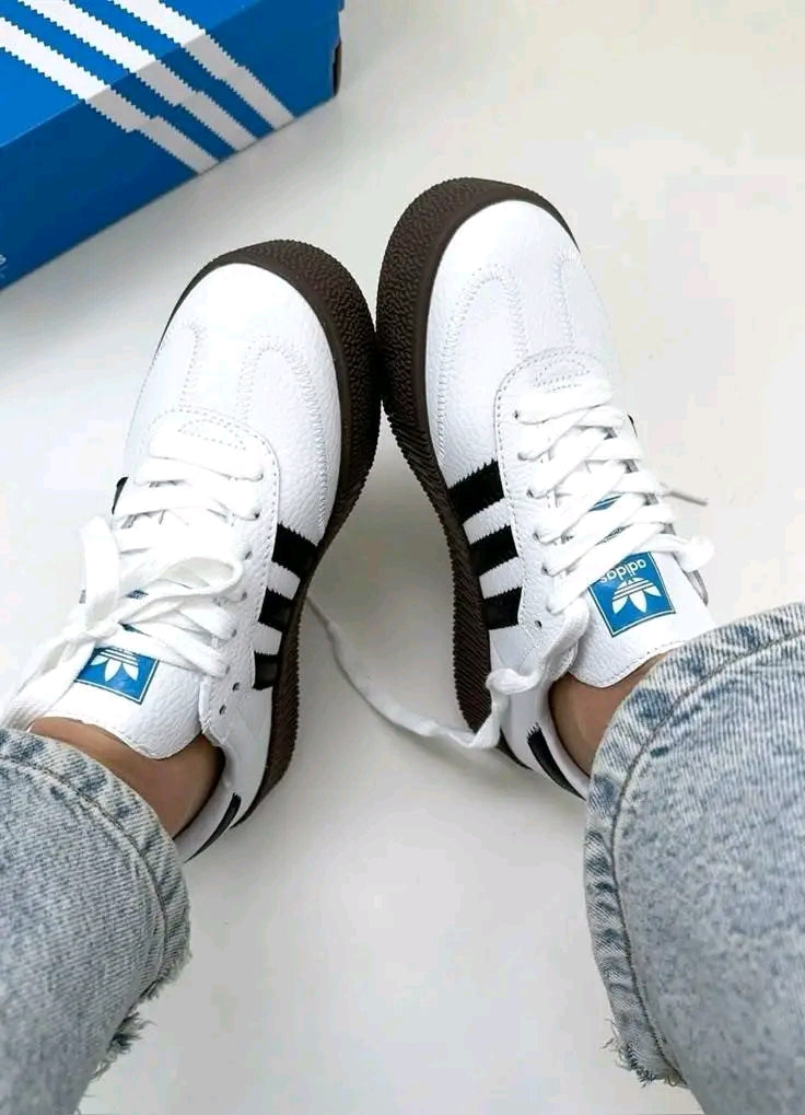 Adidas Samba platform sneakers