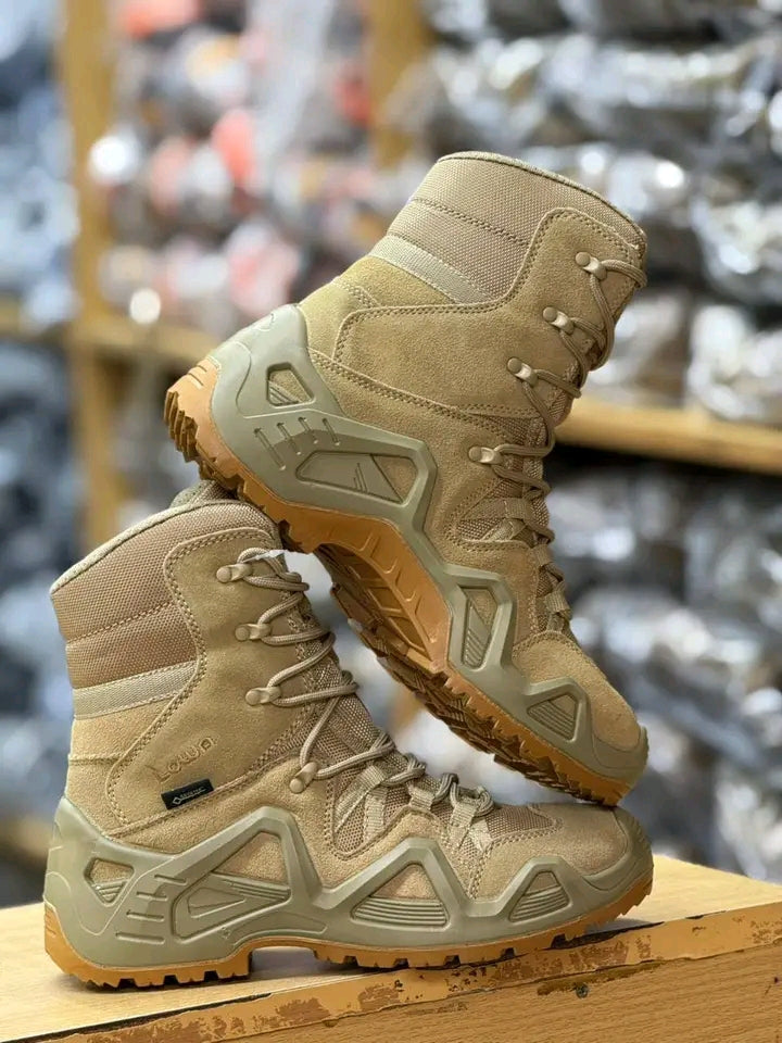 Lowa high-top tactical boots