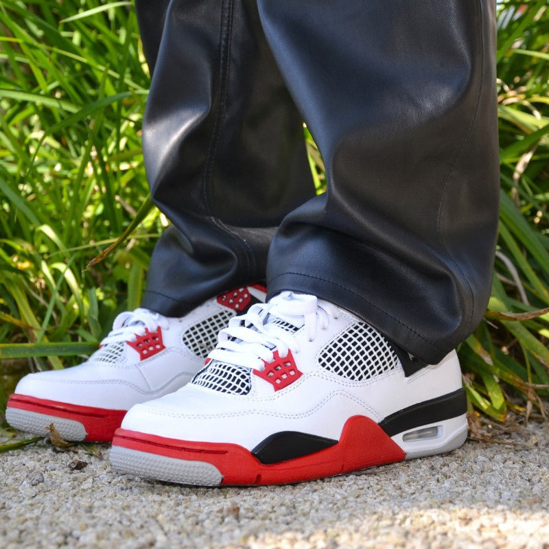 Nike Air Jordan 4 Retro "Fire Red" sneakers