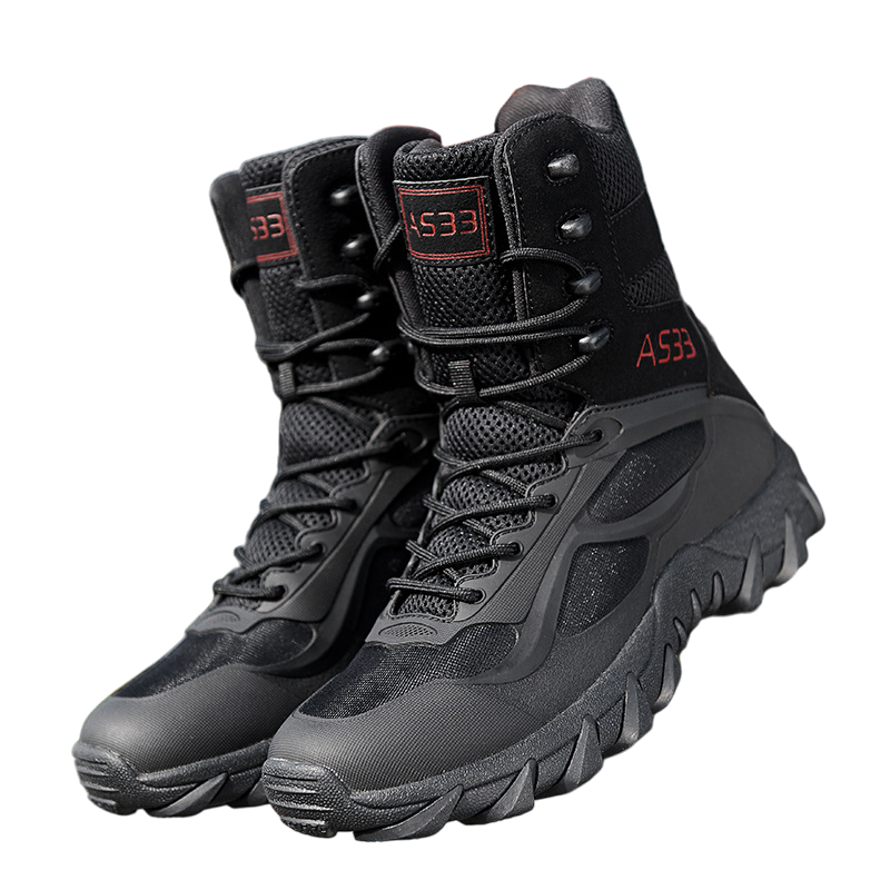 Tactical High Boots AS33 Zipp - Black [LF]